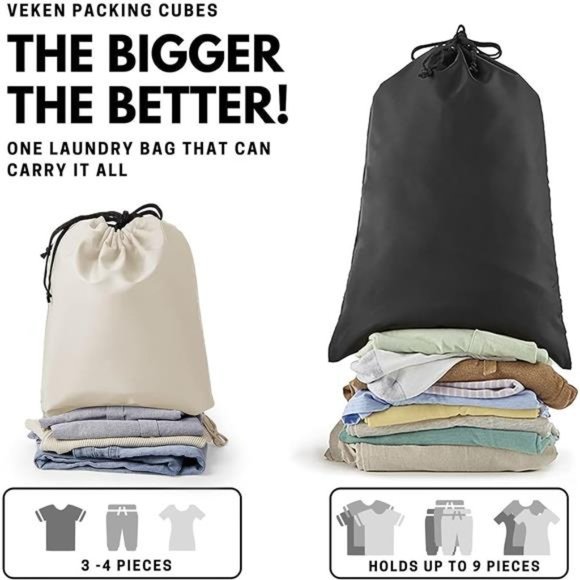 8Pcs Packing Cubes for Suitcases Organizer Bags Set for Travel Essentials Bags - Picture 2 of 6